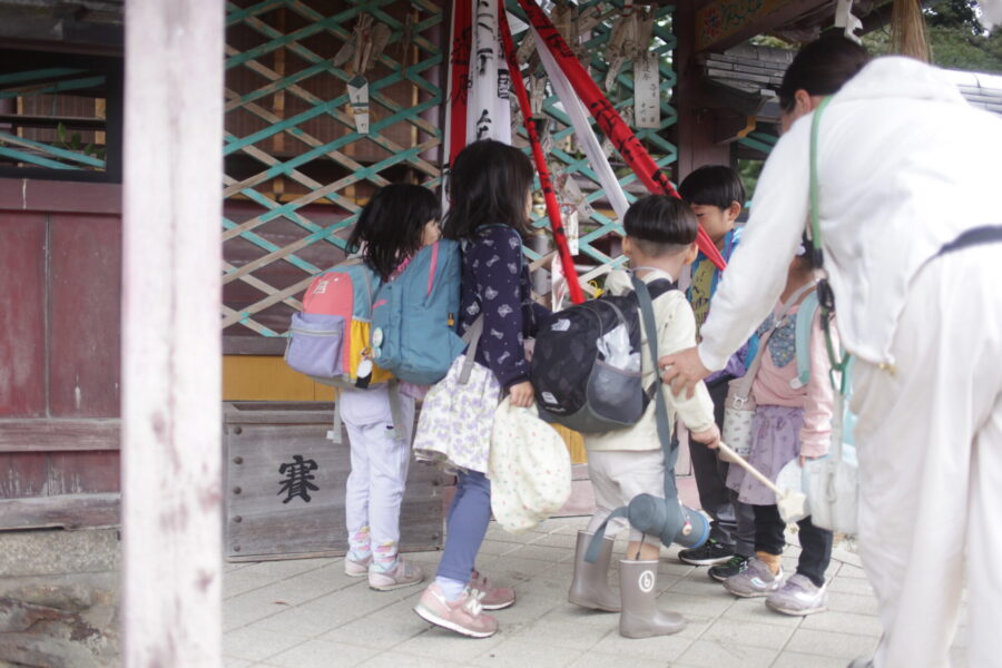 神社へお参り